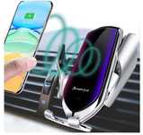 R2 uchwyt samochodowy ładowarka indukcyjna 10W iPhone Samsung Huawei