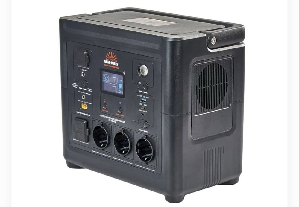 Портативна зарядна станція Vitals Professional PS 1000qc