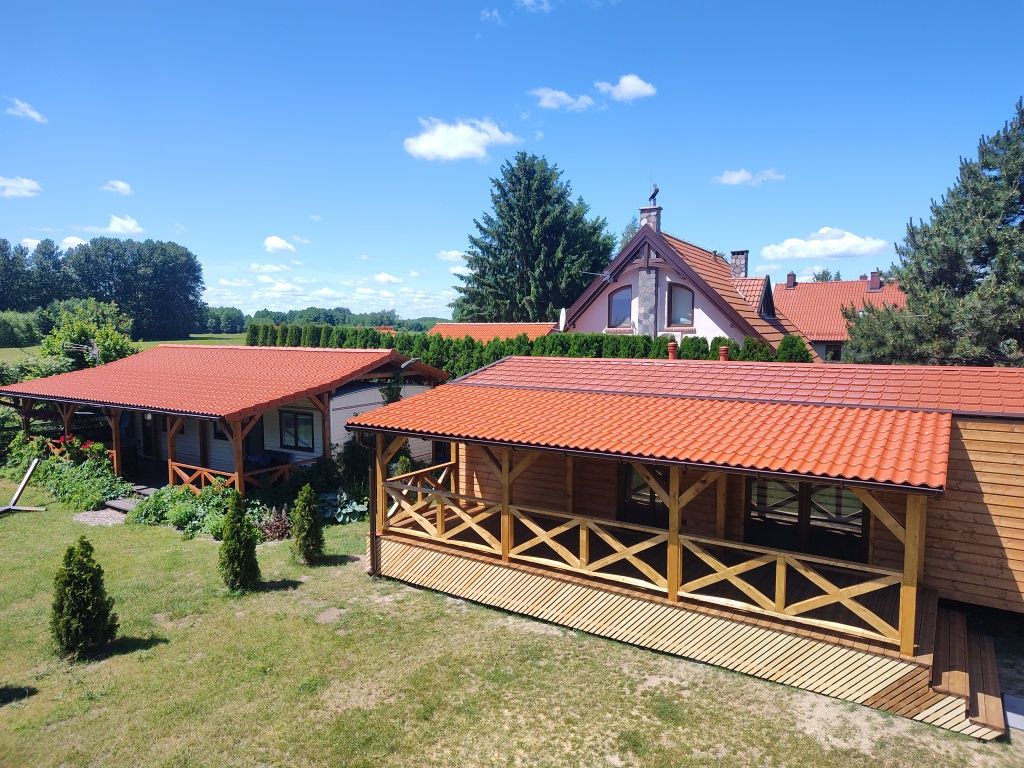 Mazury - Domki na półwyspie Kal