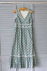 Letnia bawełniana sukienka retro Bon'A Parte r. 40
