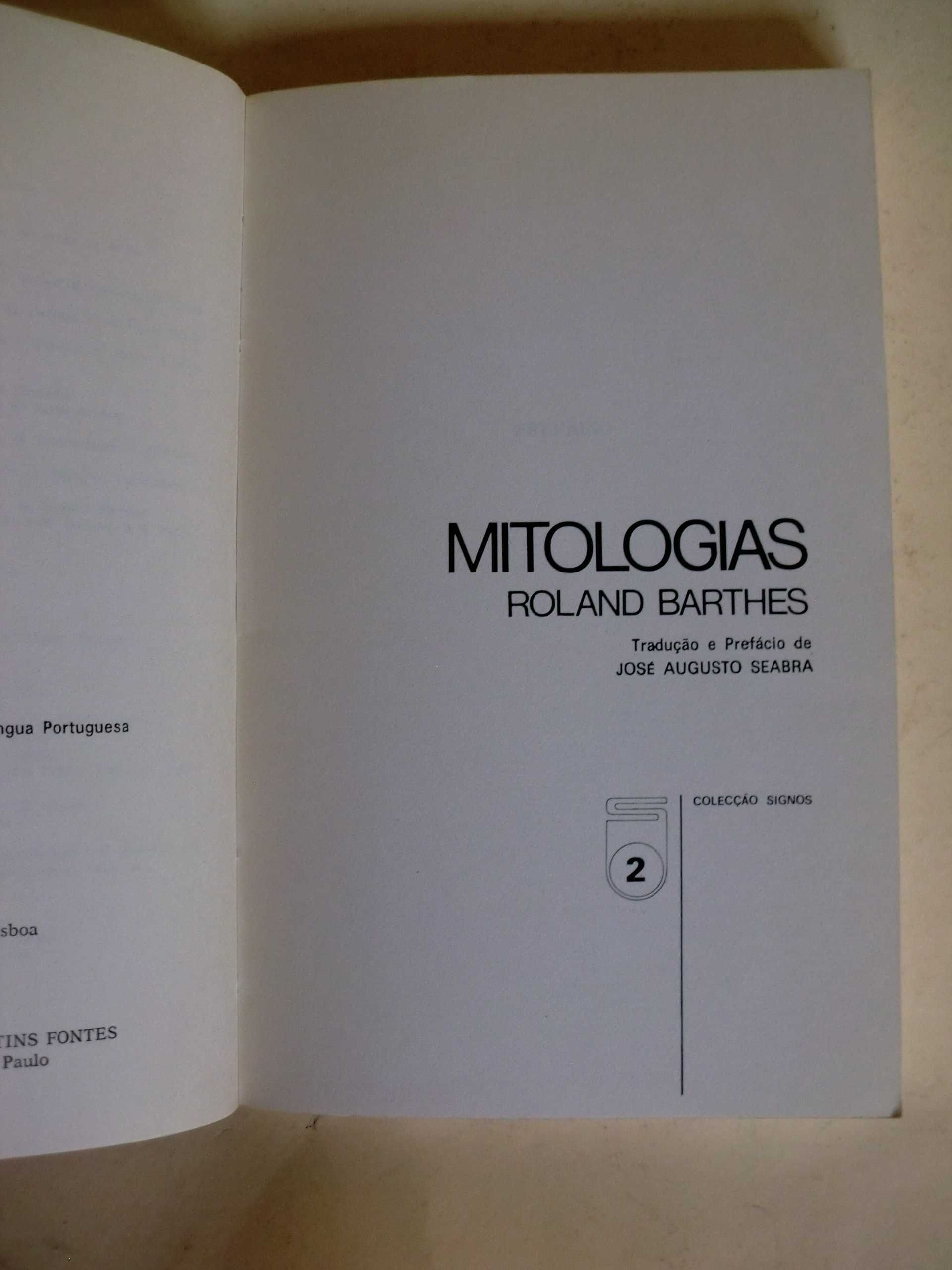 Mitologias
de Roland Barthes