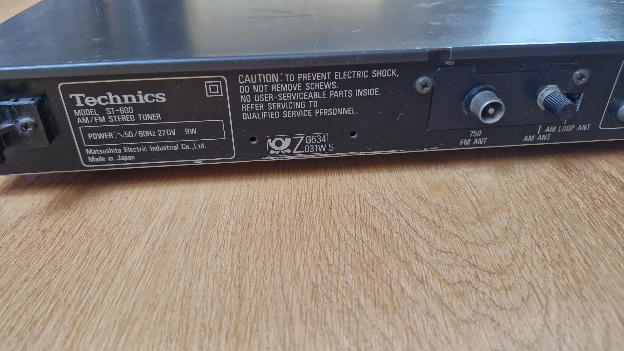Tuner Technics segment wieży ST-600