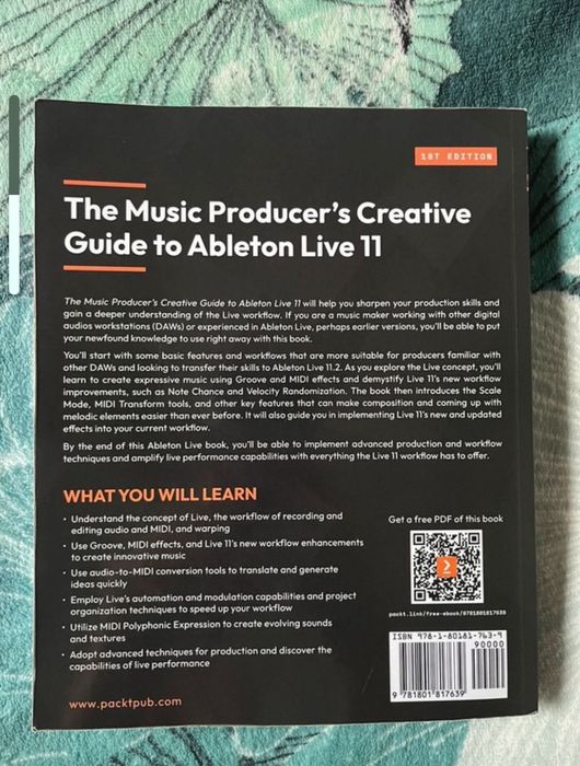 “The music producer's creative guide to Ableton Live 11” Anna Lakatos