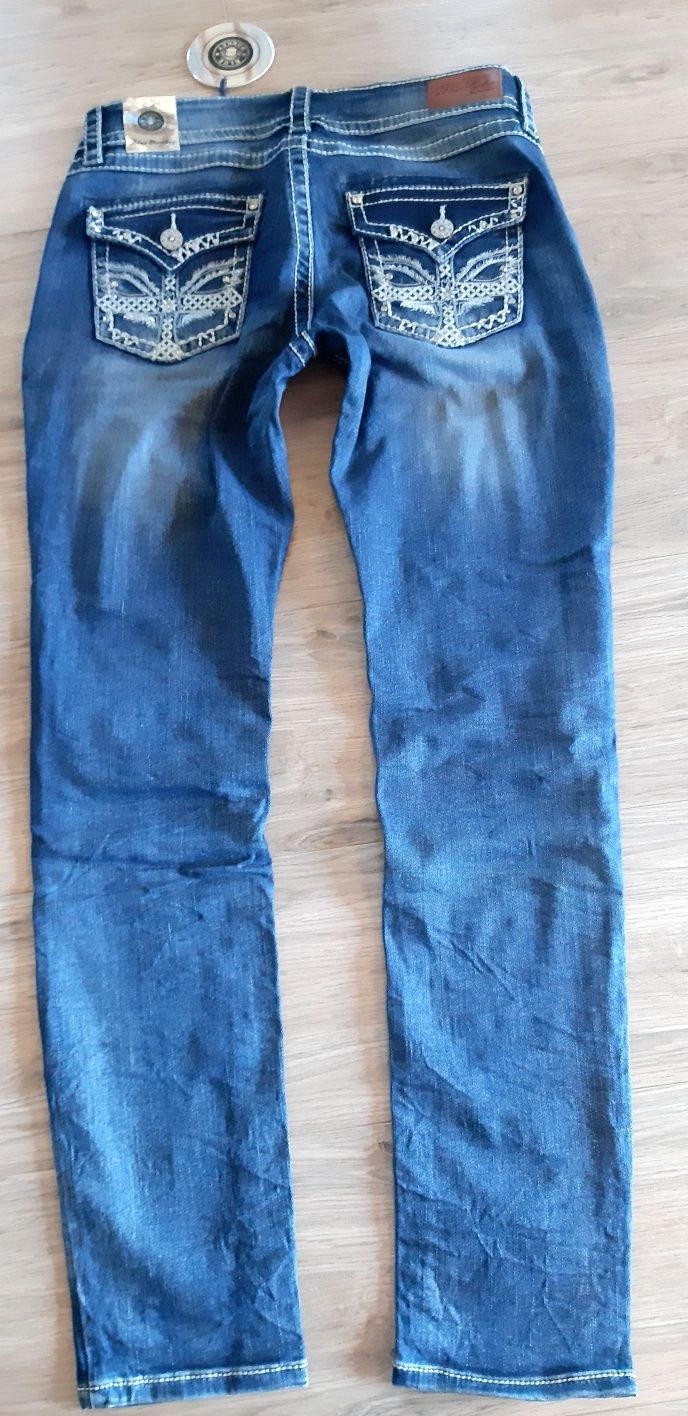 Spodnie jeansowe Blue Monkey nowe r. W30 L32