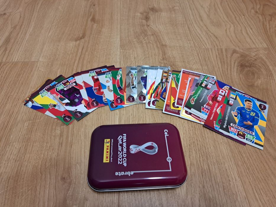 Puszka karty Fifa World Cup 2022 Panini