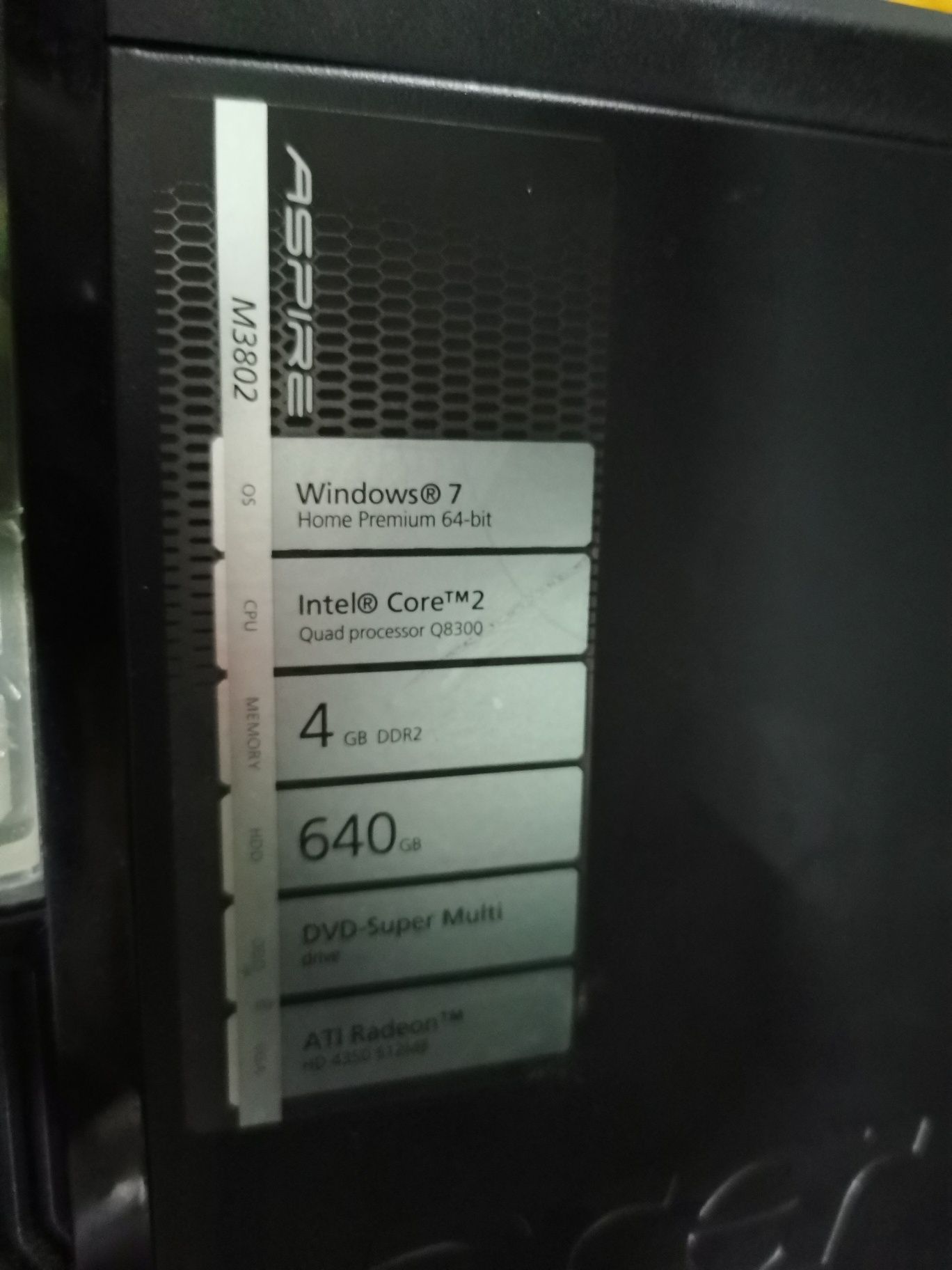 Computador Acer torre