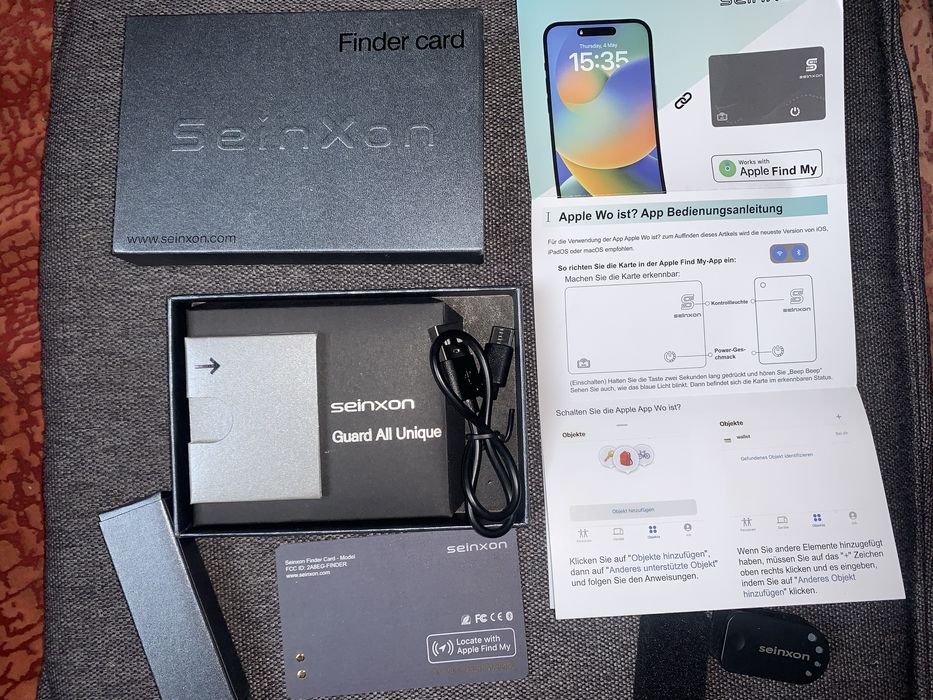 Трекер карта для кошелька SienXon