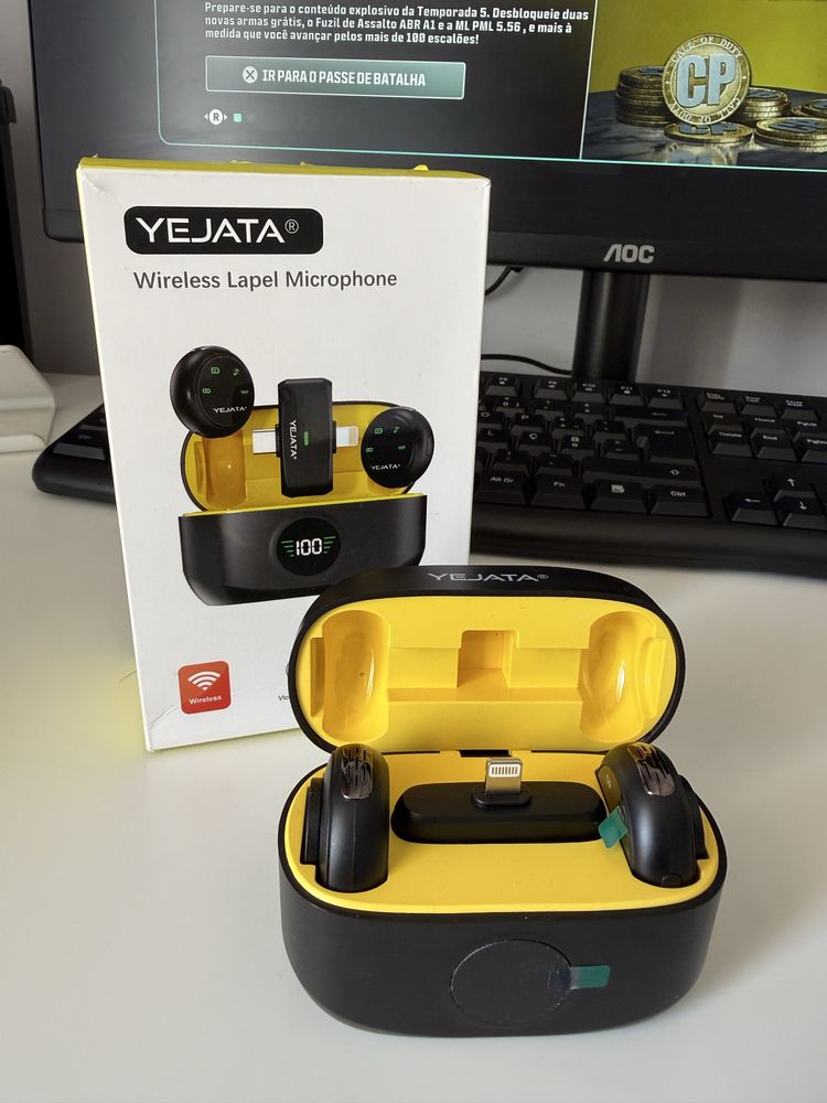 Microfone Yejata NOVO