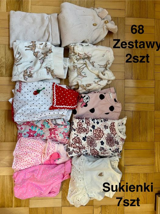 Paczka ubrań dla dziewczynki