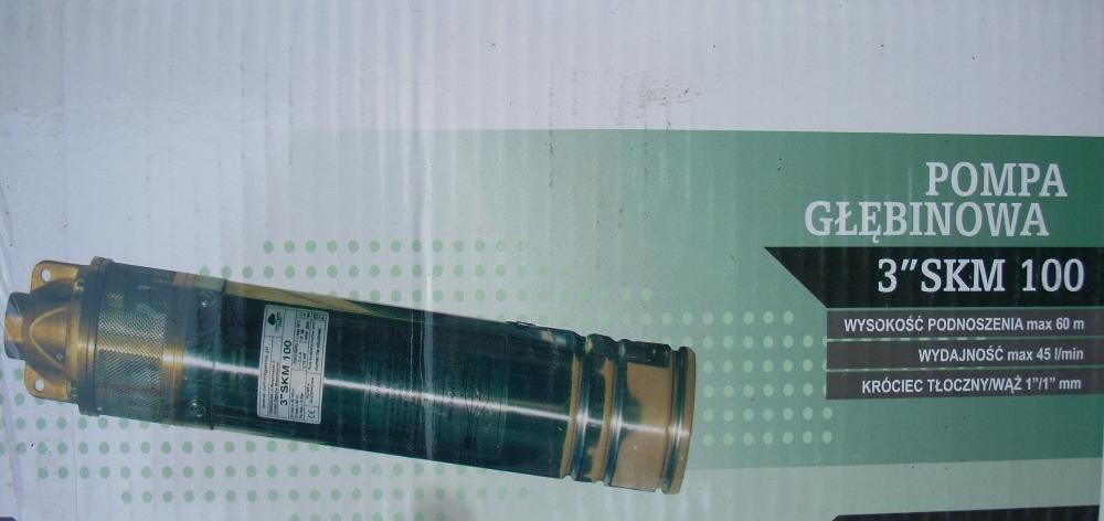 Pompa głębinowa 3 SKM 100 premium  z ok. 15 m kabla - średnica 75 mm