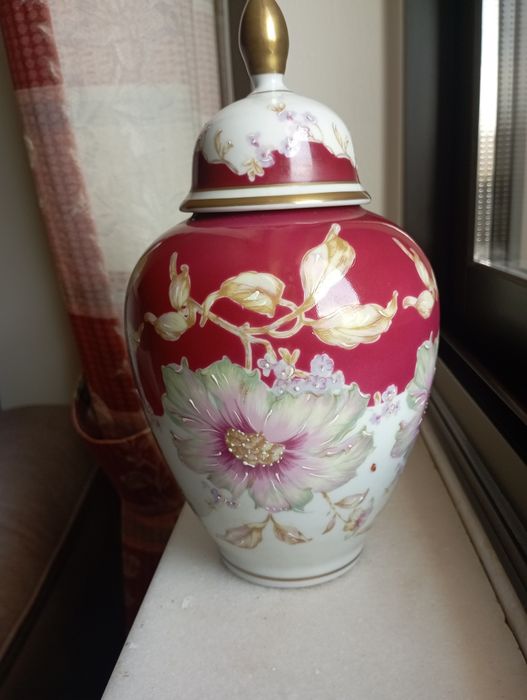 Pote antigo pintado à mão da fábrica artibus