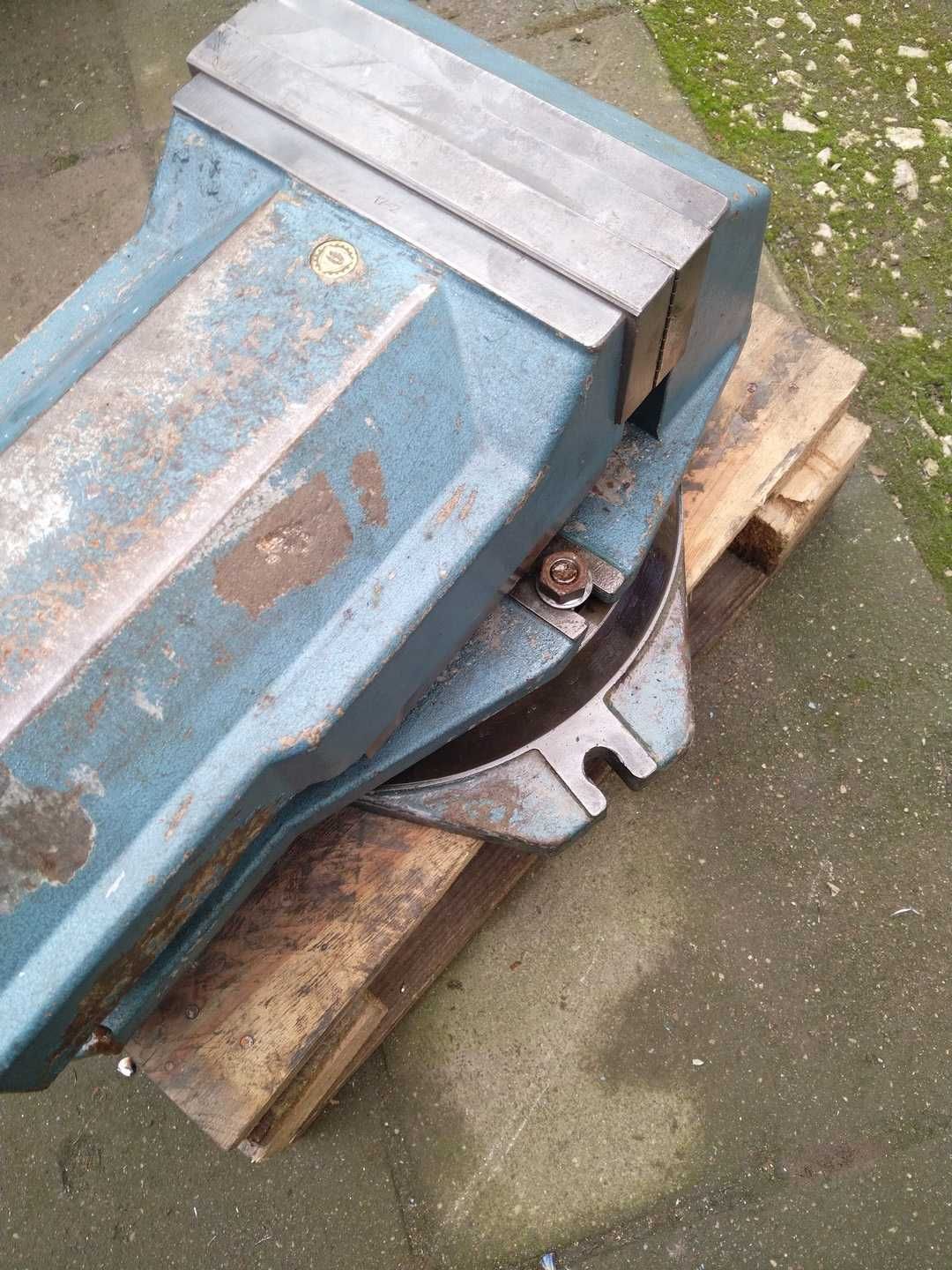Imadło BISON 250mm Maszynowe Obrotowe 250 Do Frezarki Wiertarki