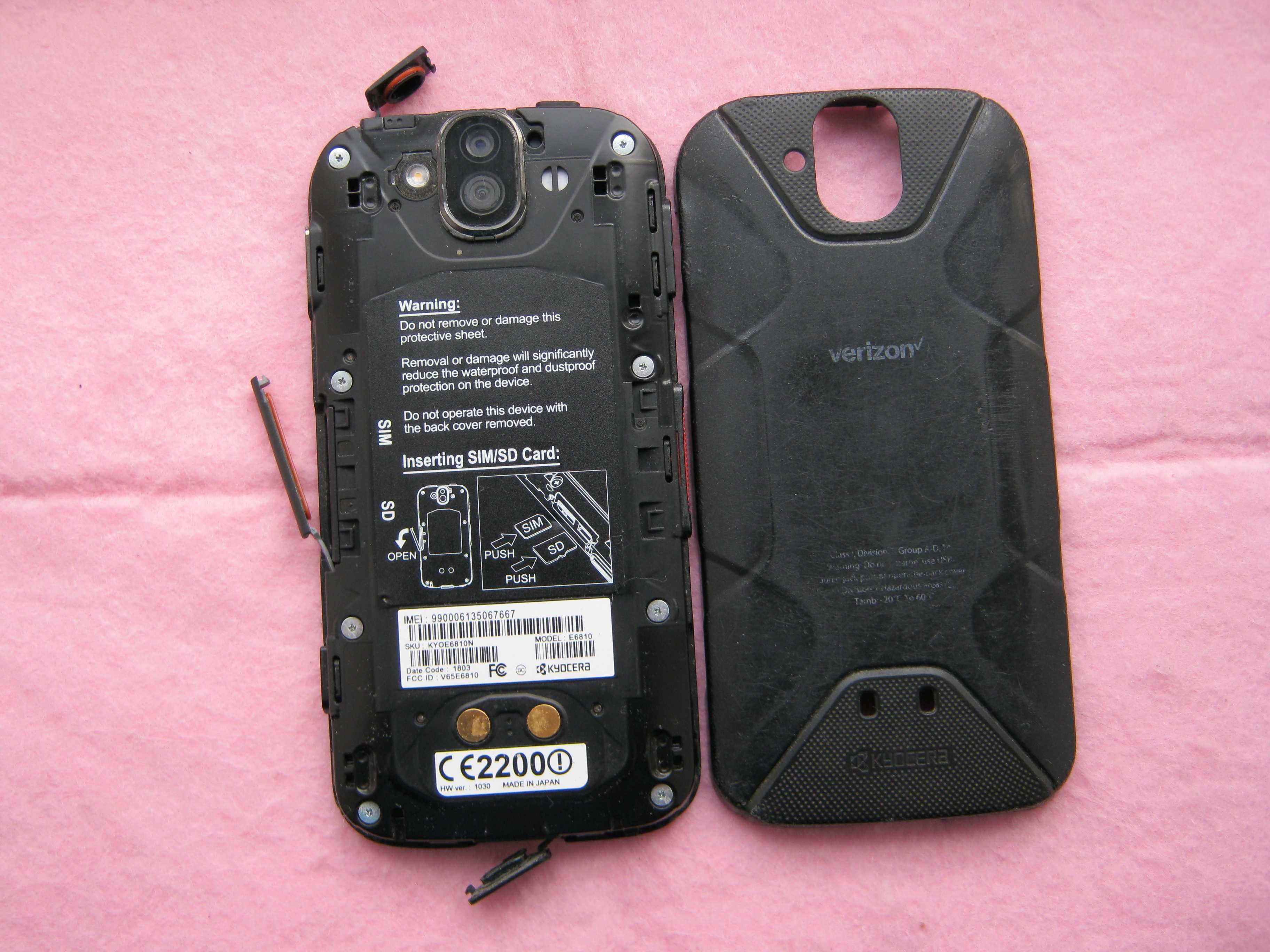 Kyocera DuraForce Pro E6810, 32 гб.