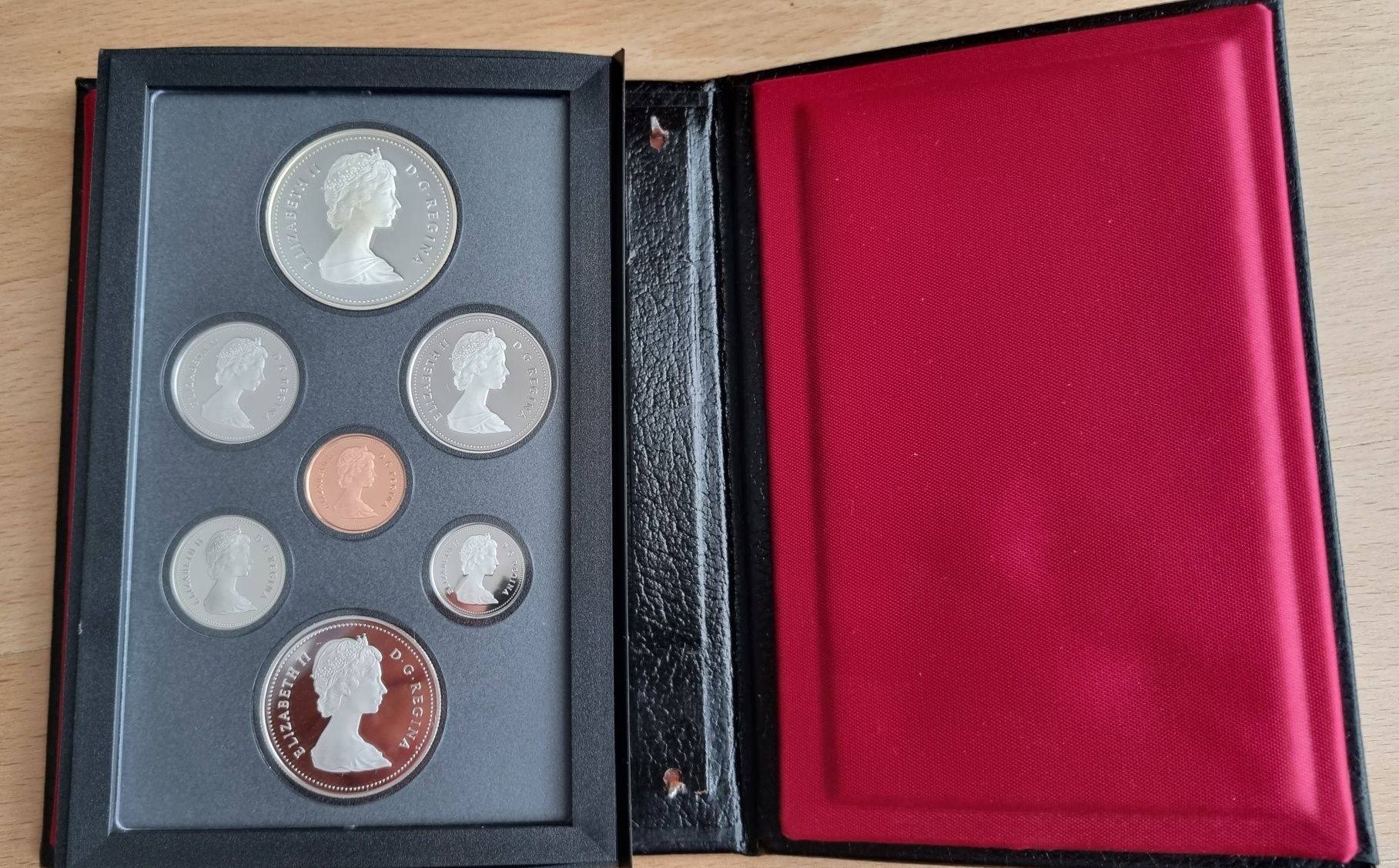 Moedas Royal Canadian Mint 1987