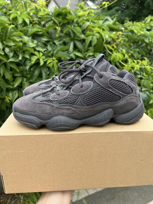 Adidas Yeezy 500 Utility Black  niskie czarne buty 40 2/3