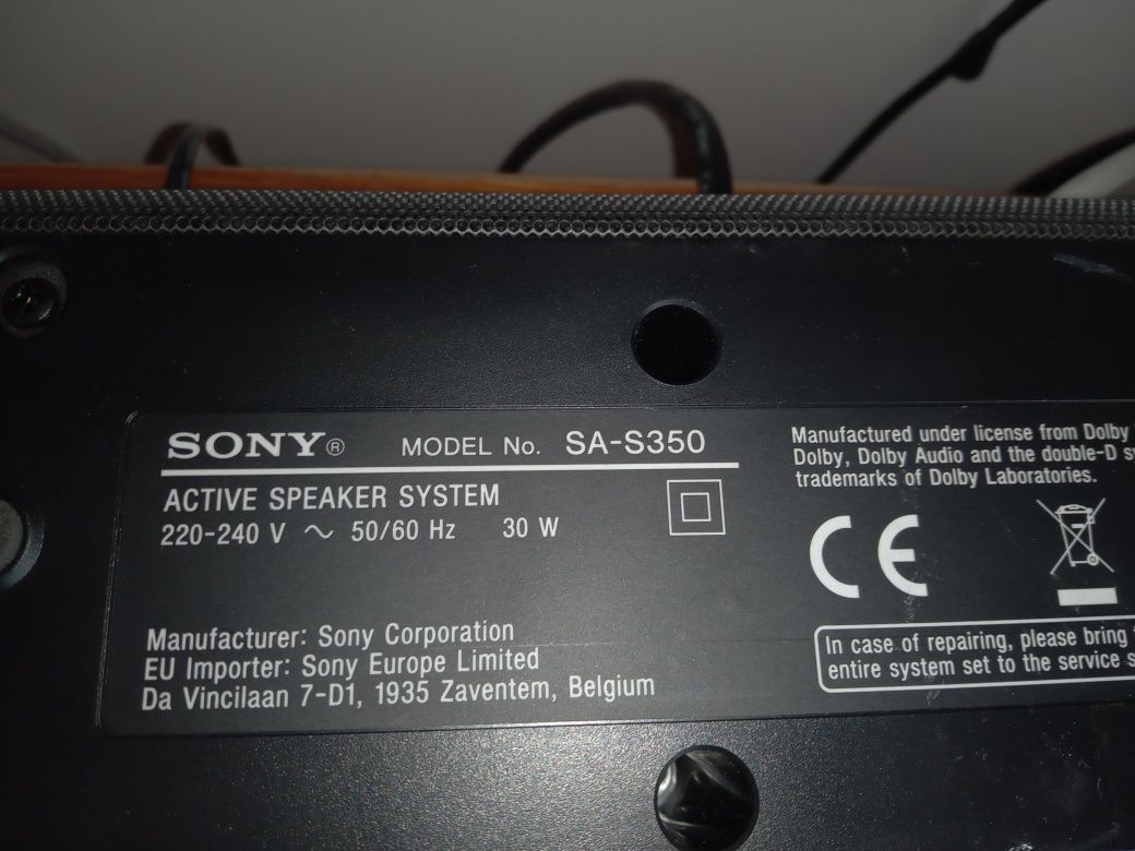 Soundbar Sony HT S 350 2.1 Bluetooth+pilot