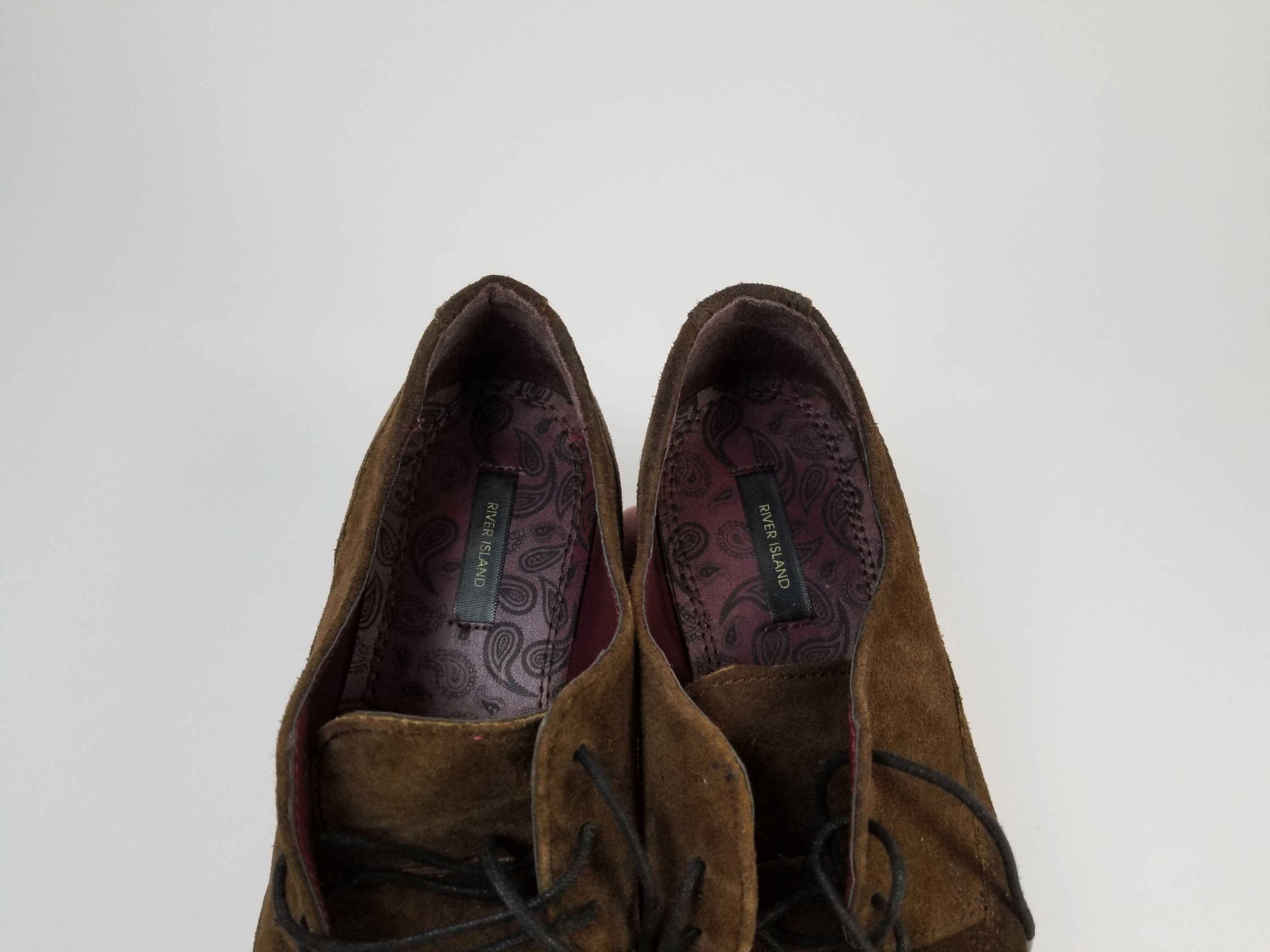 RIVER ISLAND чоловічі туфлі туфли 40 25.5 см