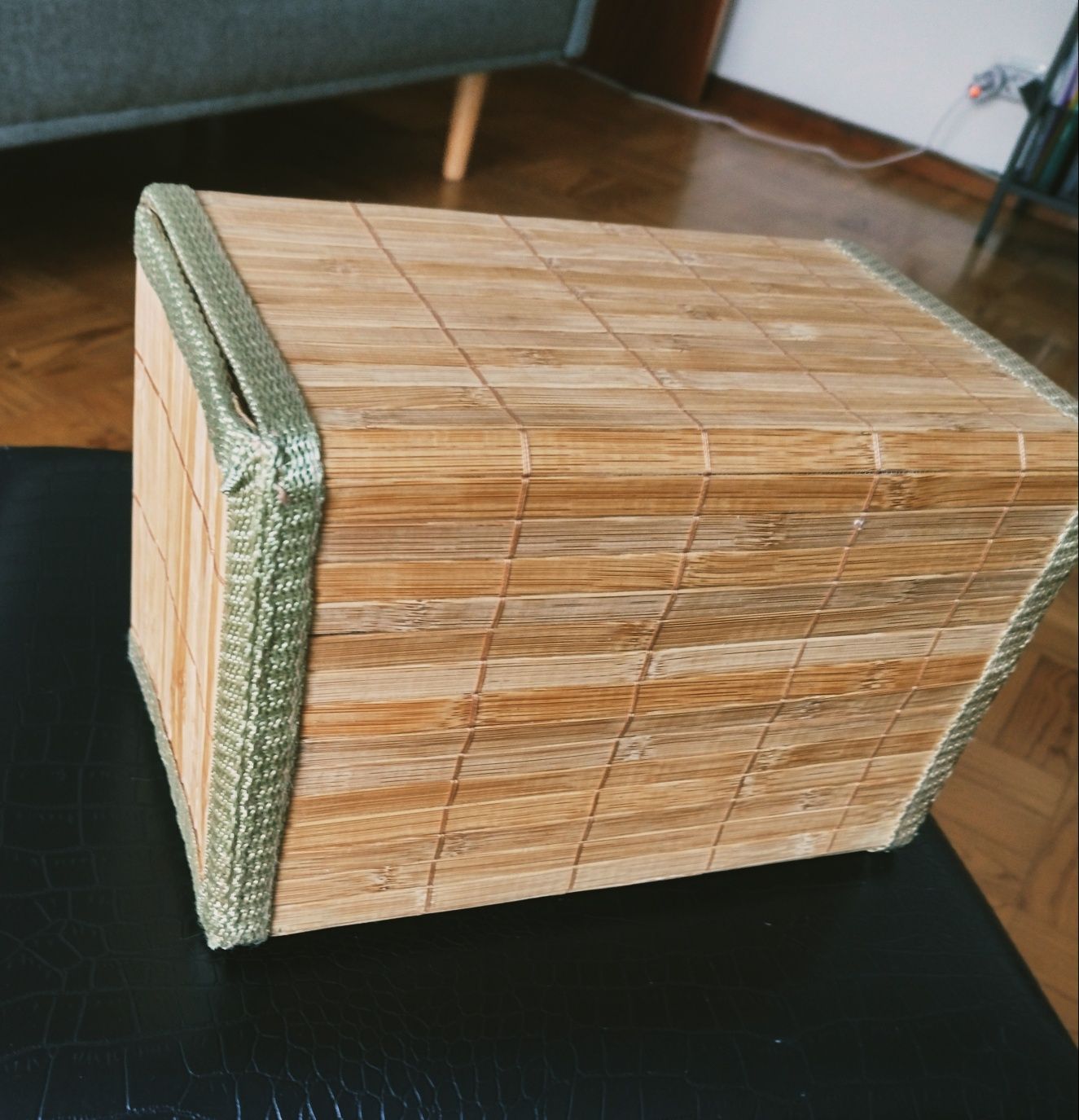 Caixa de Bambu decoração