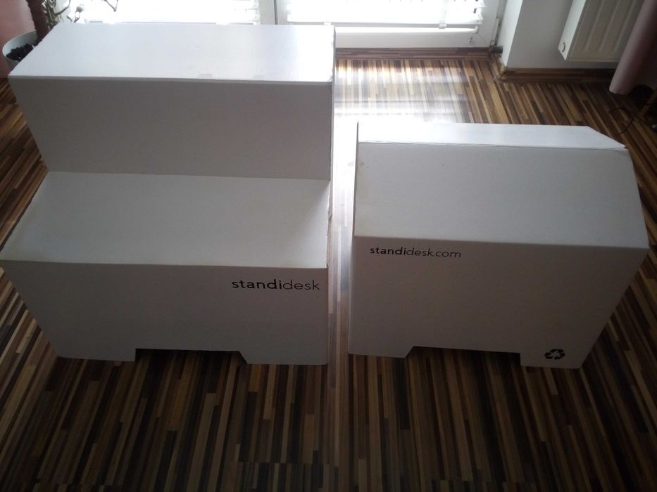 Standidesk:stacjonarny 57cmw 60cmd 47cms/laptop 37cmw 50cmd 40cms