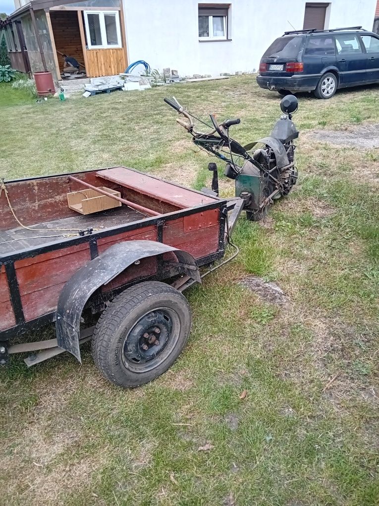 Dzik przyczepka ogrodowa