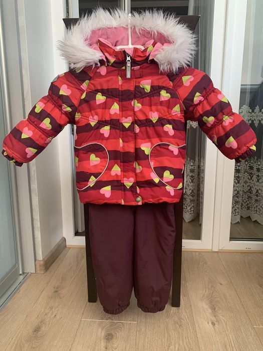 Зимовий комбінезон Lenne куртка + напівкомбінезон розмір 86+6см