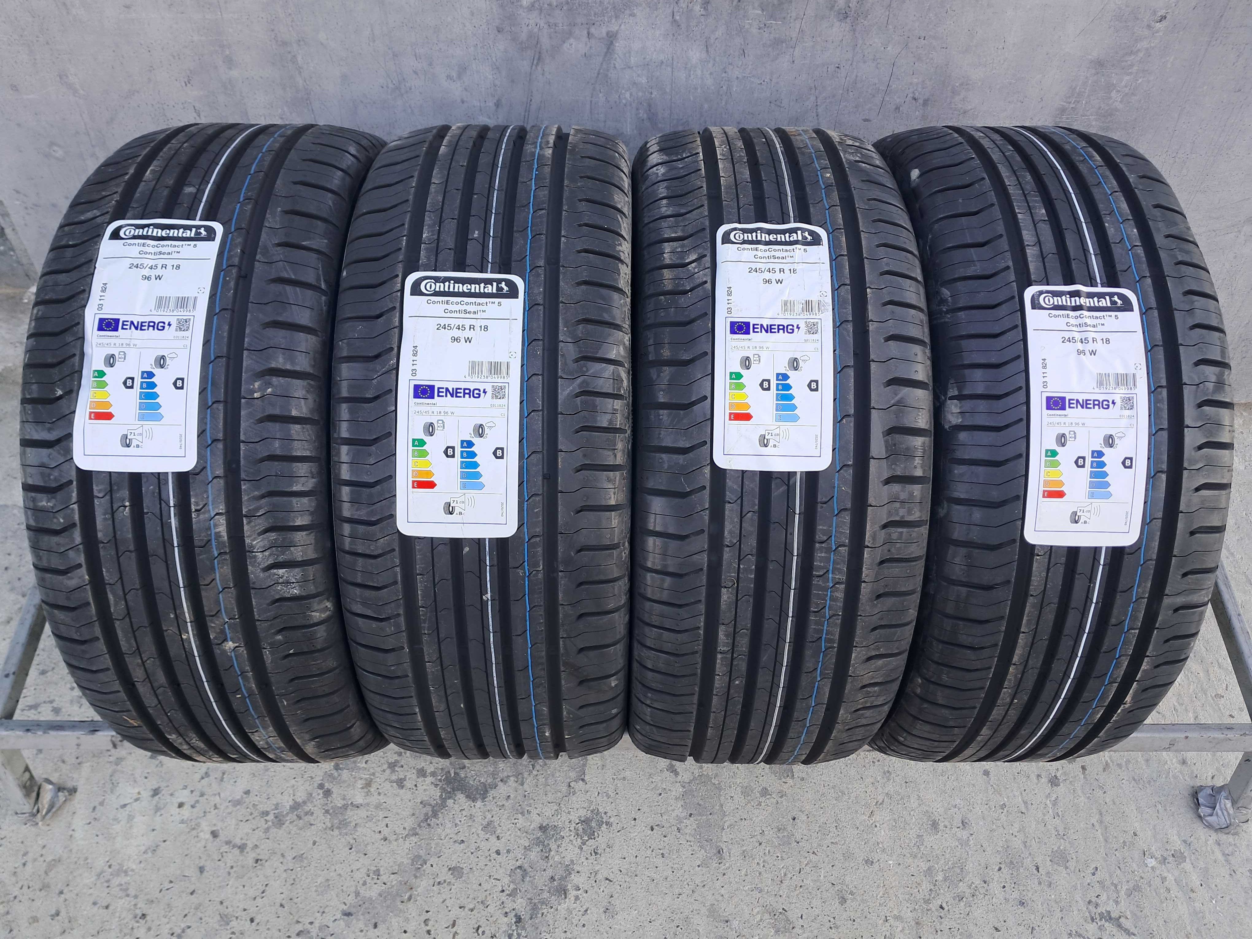 Резина літо НОВА Continental 245/45 R18 ContiEcoContact 5 ContiSeal