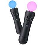 Zestaw 2x Kontrolerów Ruchu PS MOVE SONY PS3 PS4 PS5