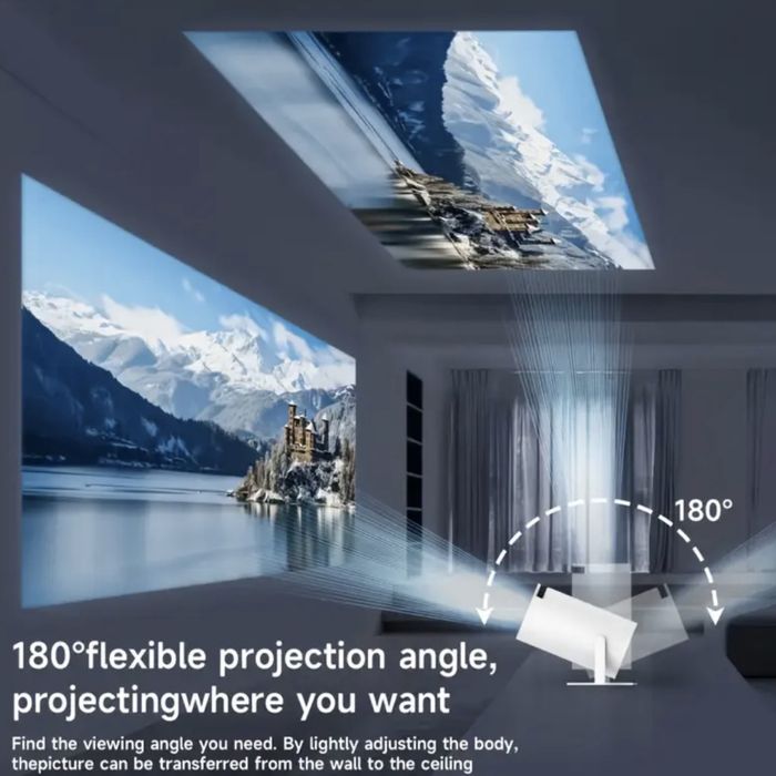 Новий Проектор HY300 – HD, Android 11, YouTube, Netflix, Google Play