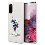 Etui U.s. Polo Assn. Silicone Collection Na Samsung Galaxy S20 - Białe