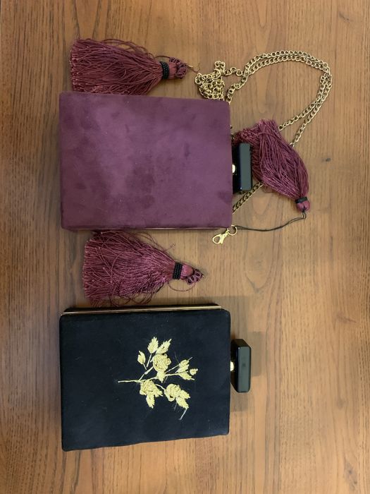 Женские клатчи винтажные (2 шт.) — комплект