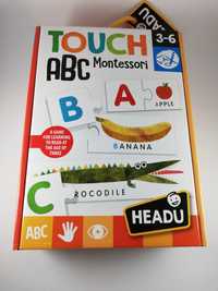 Gra Montessori ABC nauka angielskiego dla dzieci układanka puzle