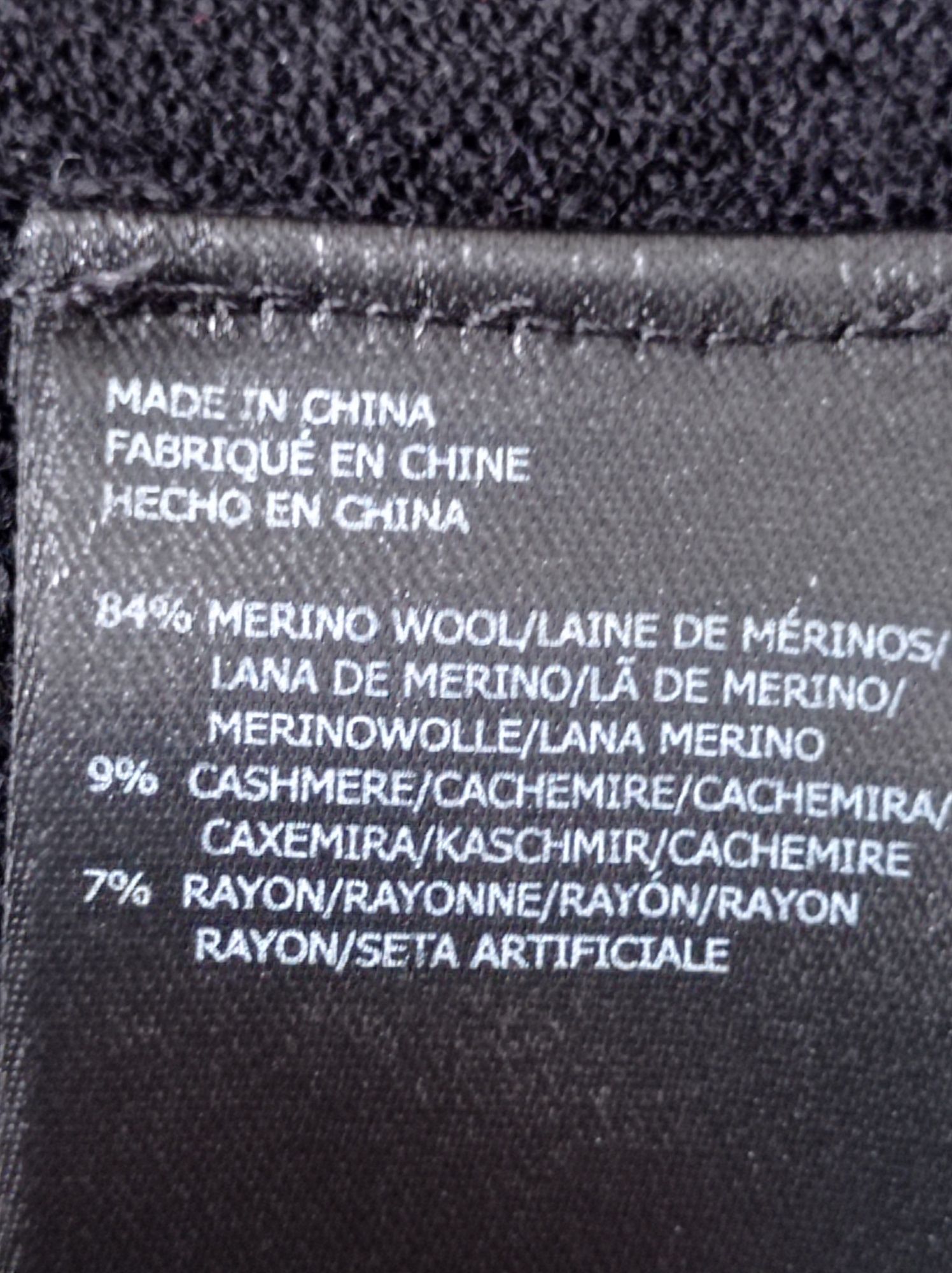 Karl Lagerfeld sweter czarny rozmiar M /L