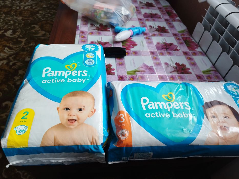Pampersy activ baby