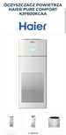 Oczyszczacz powietrza Haier pure comfort KJF600KCAA