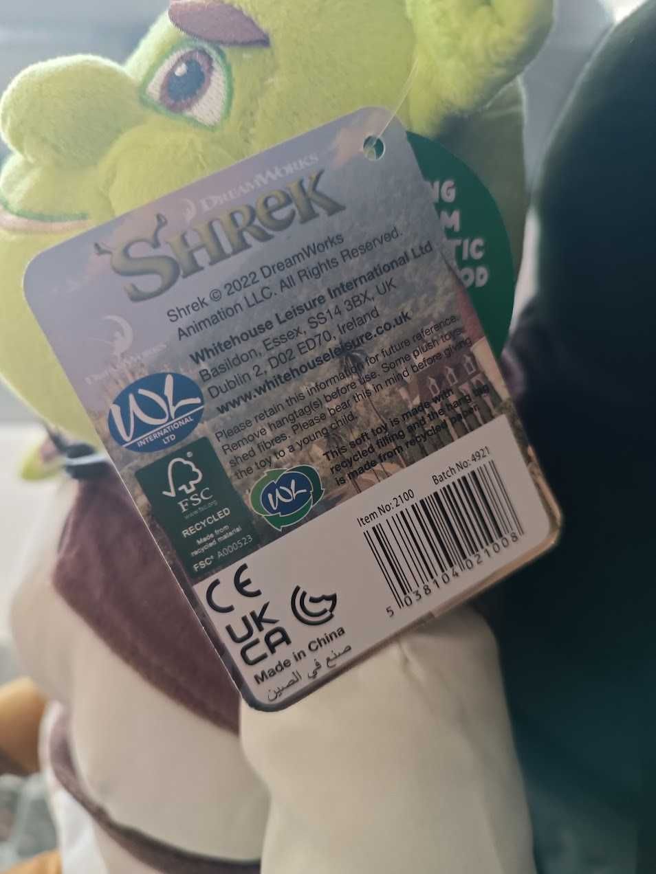 PROMO:Peluche Shrek 34cm