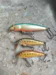Wobler woblery Salmo minnow stare wersje
