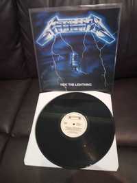 METALLICA "Ride The Lightning" LP vinil preto