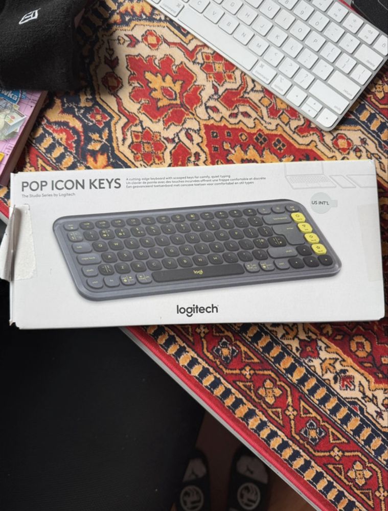 klawiatura Logitech Pop Icon Keys grafit