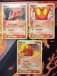 Slugma x2 e Magcargo Cartas Pokémon