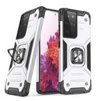 Etui Armor Pancerne Srebrne do Samsung Galaxy S22 Ultra