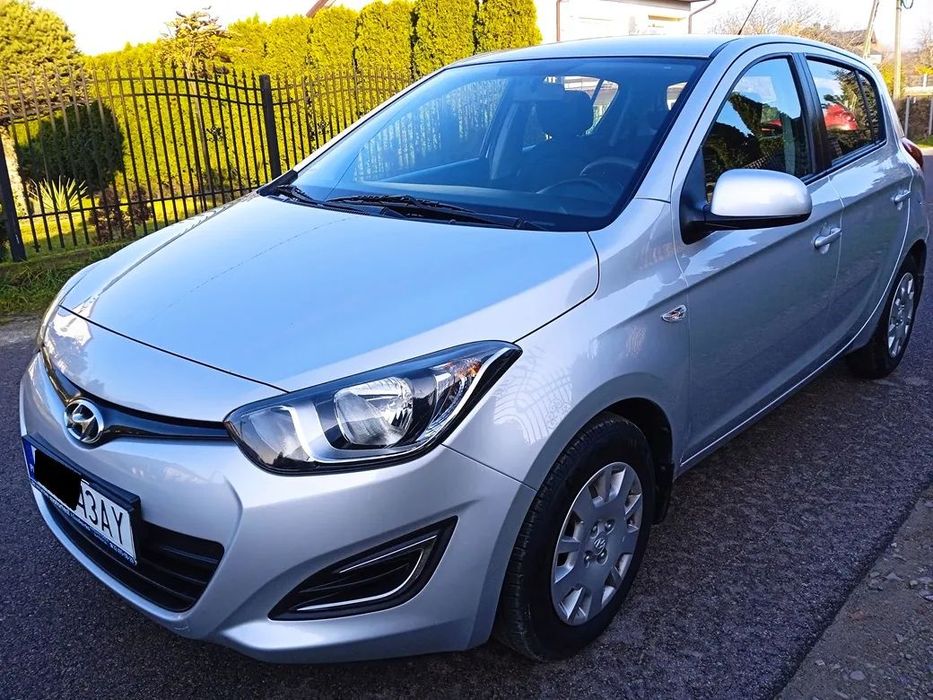 Hyundai i20 Salon Polska Bezwypadkowy LIFT IREJ 2015Klimatyzacja 1.4 Benzyna +Gaz