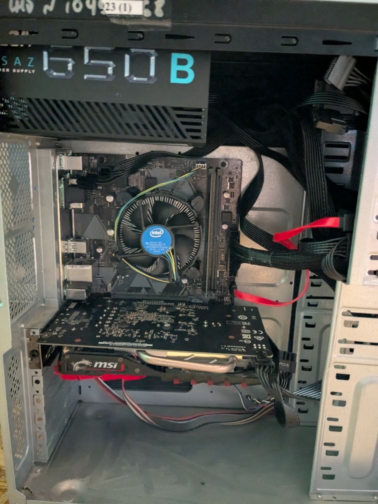 Игровой компьютер 1050 ti i3 8100 ddr4 (1650,1060,rx470)