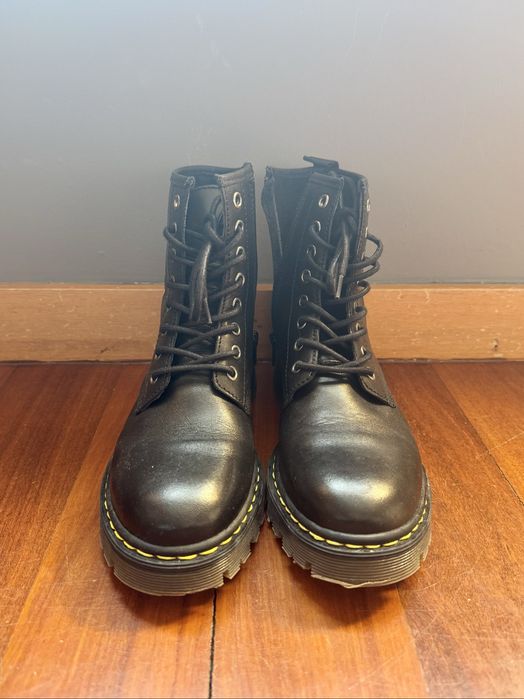 Botas femininas de couro