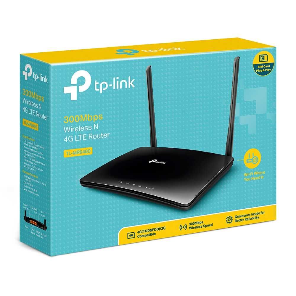 Бездротовий маршрутизатор (роутер) TP-Link TL-MR6400 з сім картою