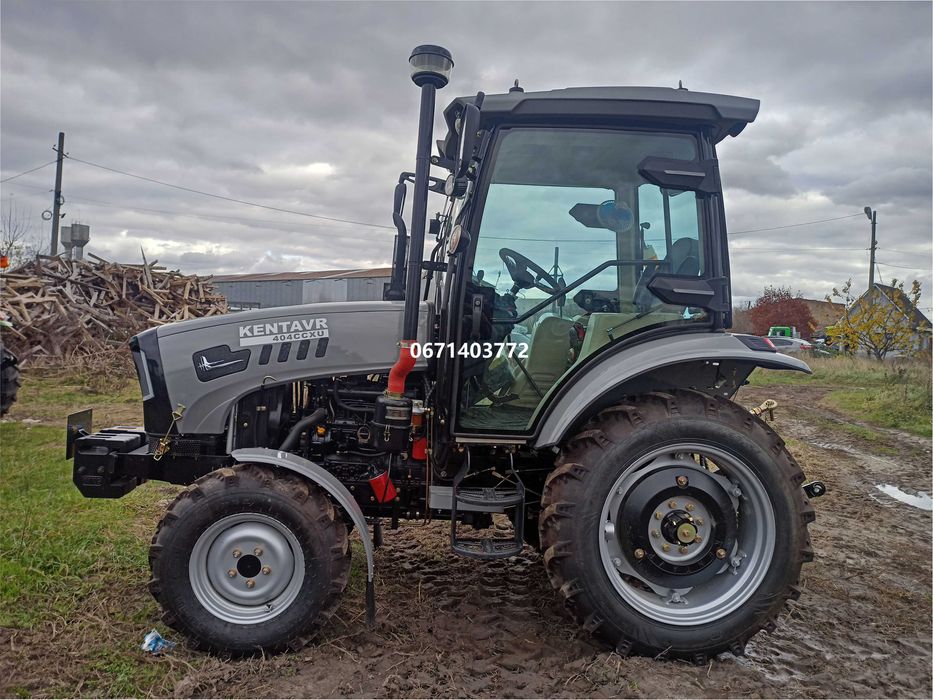 Мінітрактор Кентавр 404 CCXU Кабіна Кондіционер Реверс Примусова