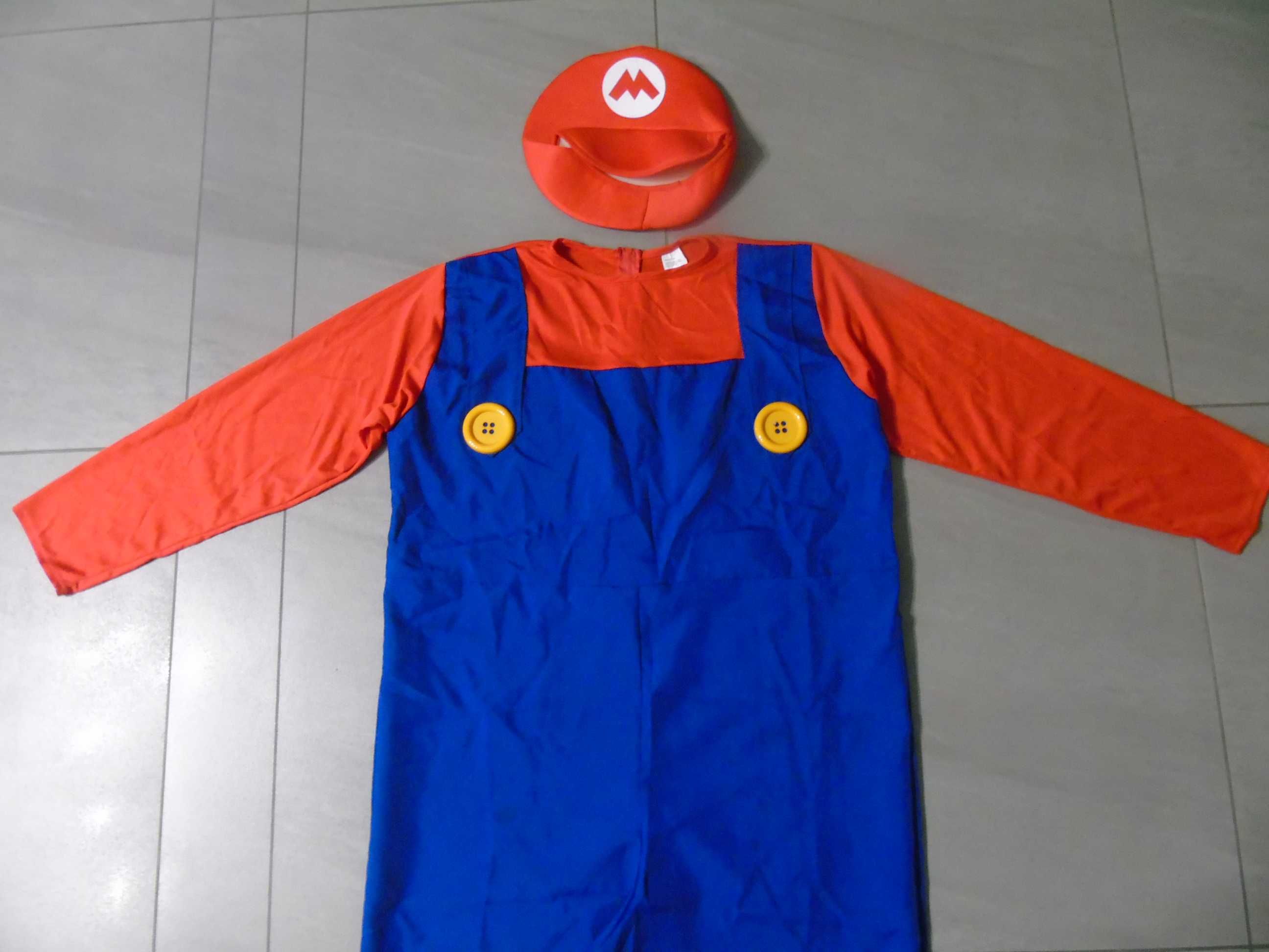 strój Super Mario L/XL  dla dorosłych