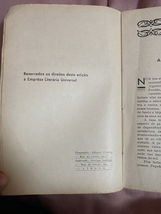 A Lenda da Meia Noite | M. Pinheiro Chagas (ediçao rara)