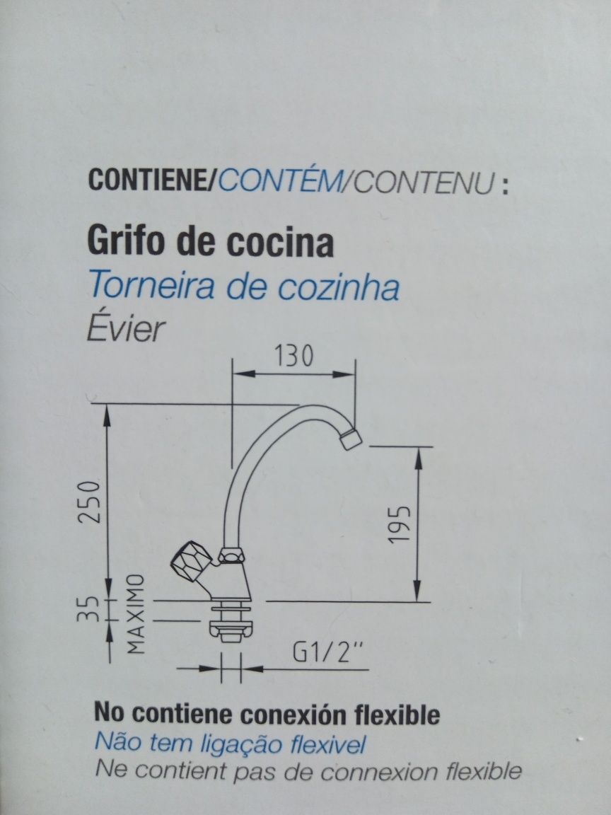 Torneira de cozinha - nova