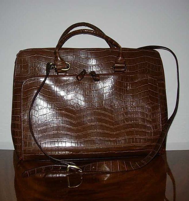 Брендовая сумка-портфель для ноутбука/ планшета