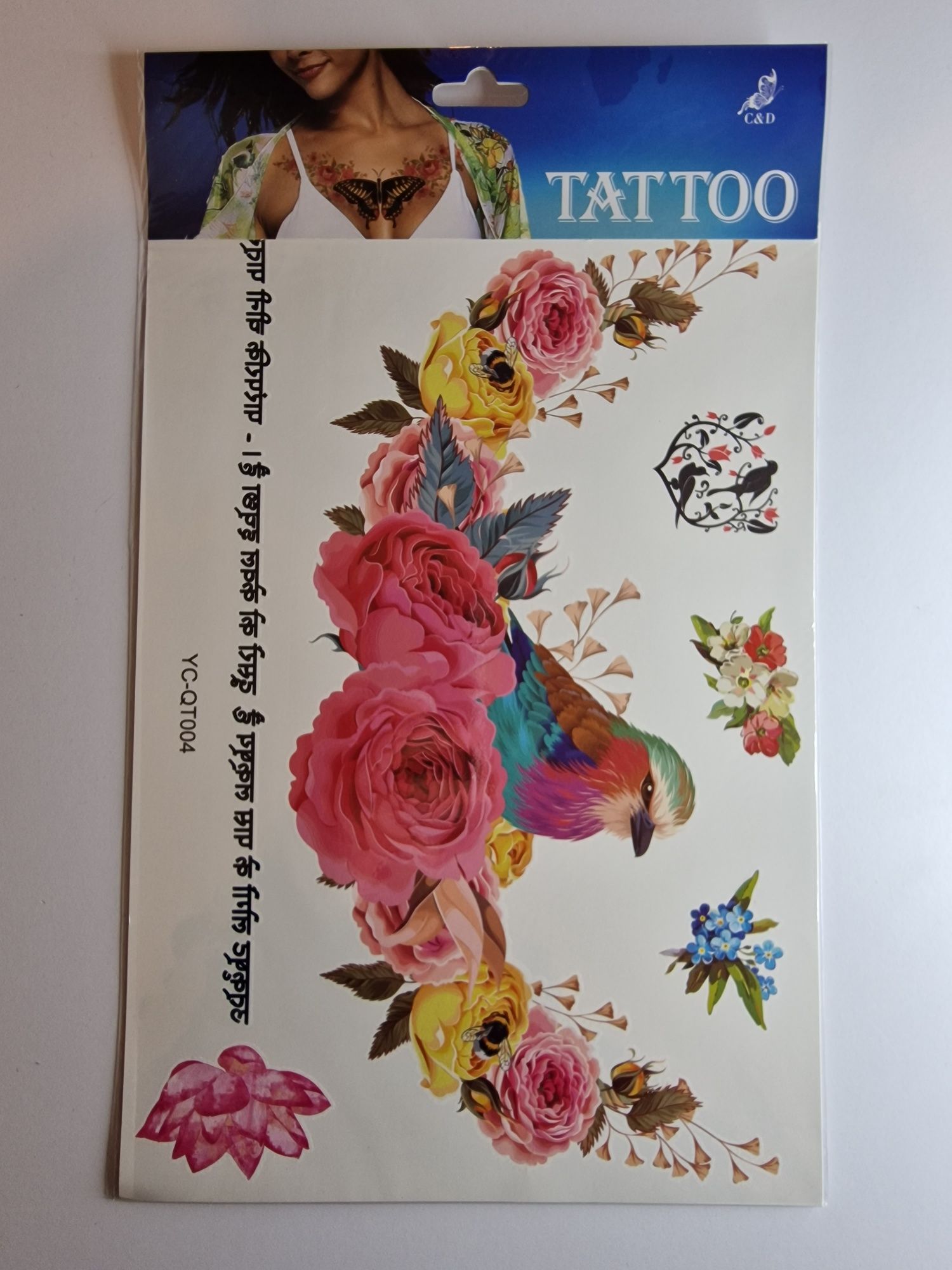 Tatuaże tattoo mix wzorów +Niespodzianka GRATIS